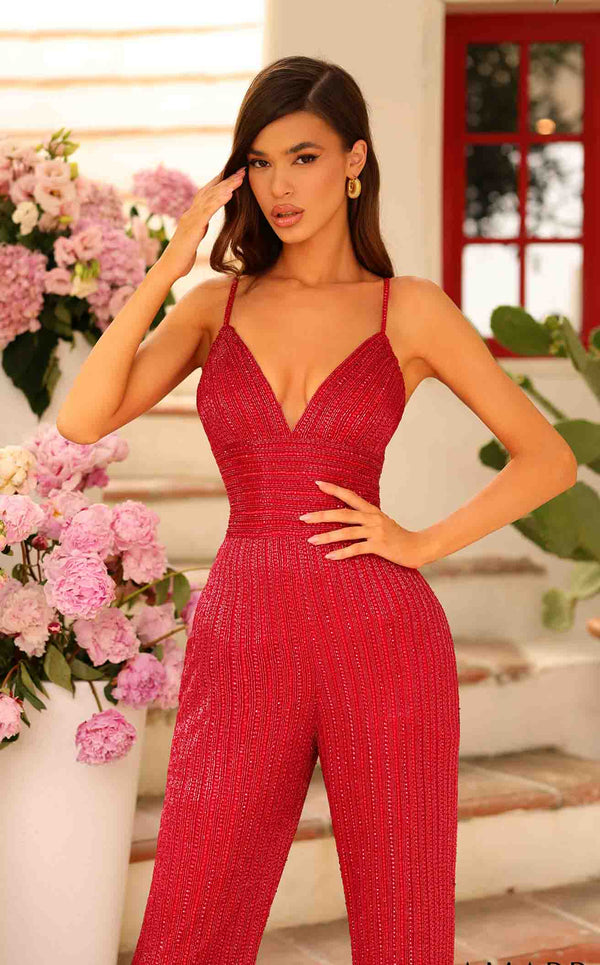 Amarra 94042 Jumpsuit Red