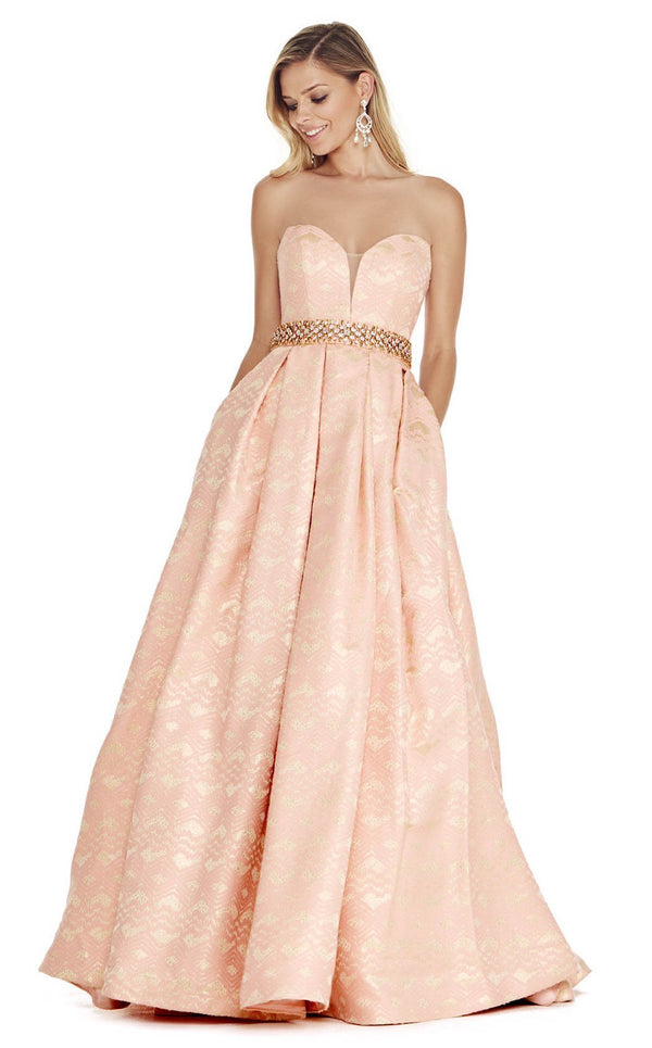 Ashley Lauren 1263 Blush/Gold