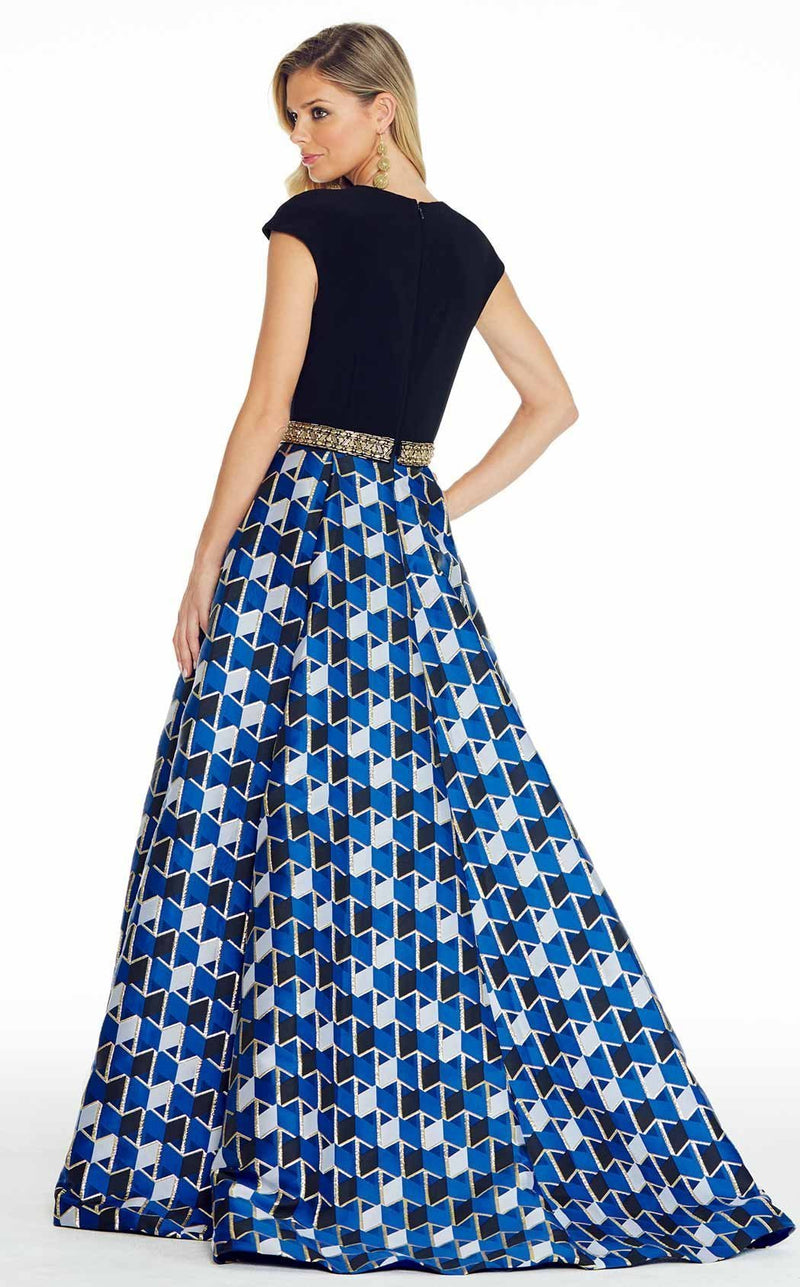 Ashley Lauren 1268 Black Multi