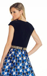 Ashley Lauren 1268 Black Multi