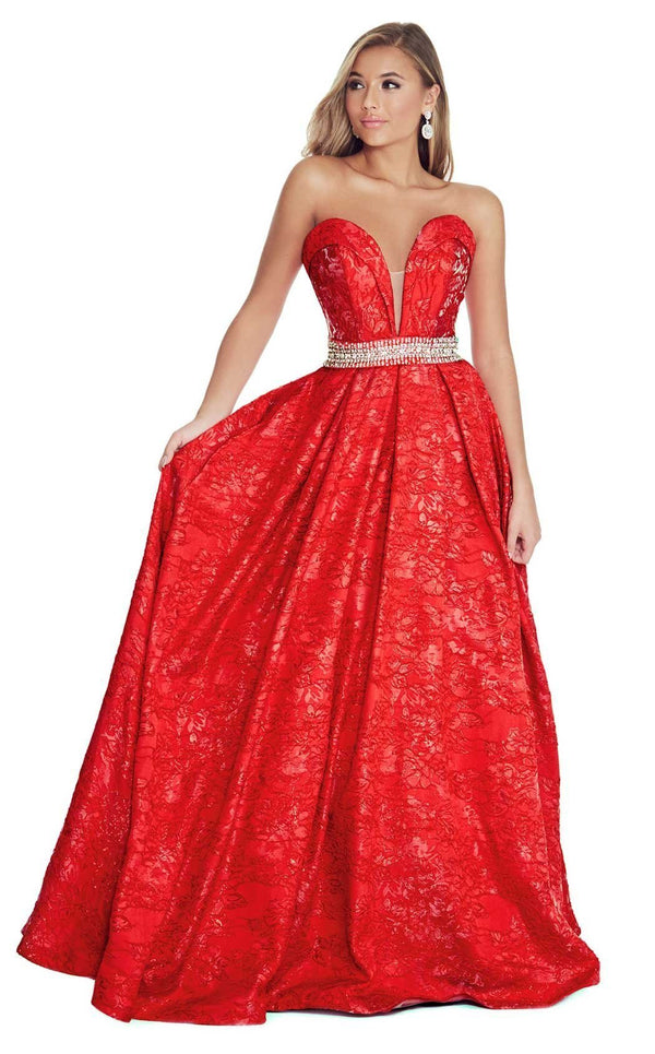 Ashley Lauren 1269 Red