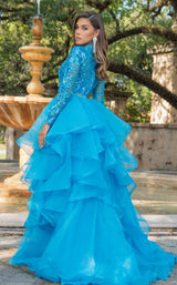 Ava Presley 28595 Jumpsuit Turquoise