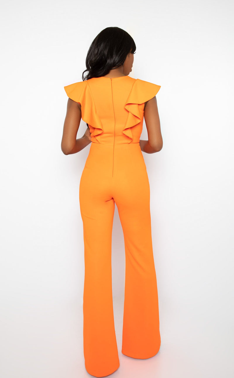 Ava Presley 38553 Jumpsuit Orange
