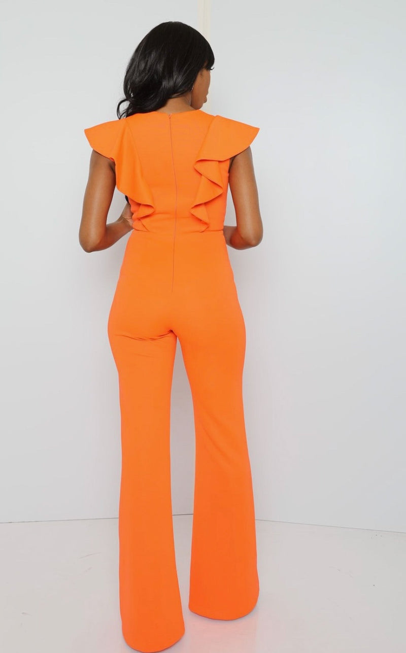 Ava Presley 38553 Jumpsuit Orange