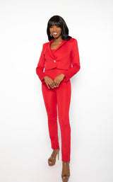 Ava Presley 38564 Jumpsuit Red