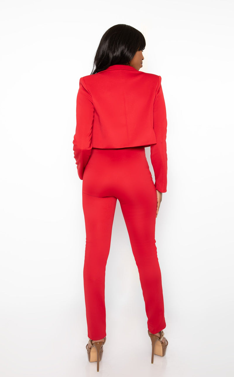 Ava Presley 38564 Jumpsuit Red