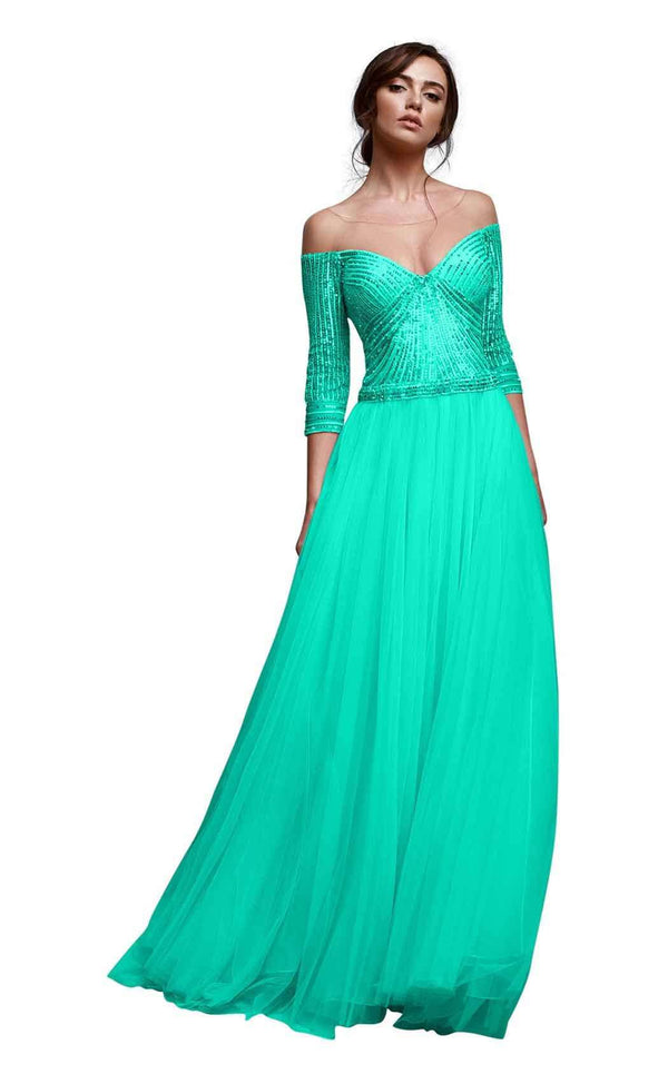 Beside Couture BC 1309 Aqua Green
