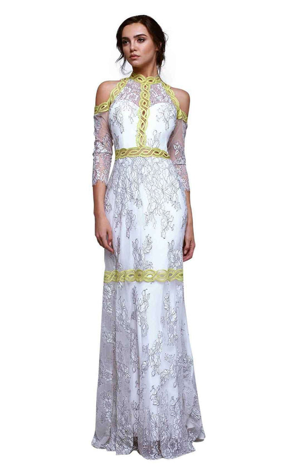 Beside Couture BC 1342 White-Lime