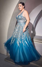 LaDivine C135C Dress peacock