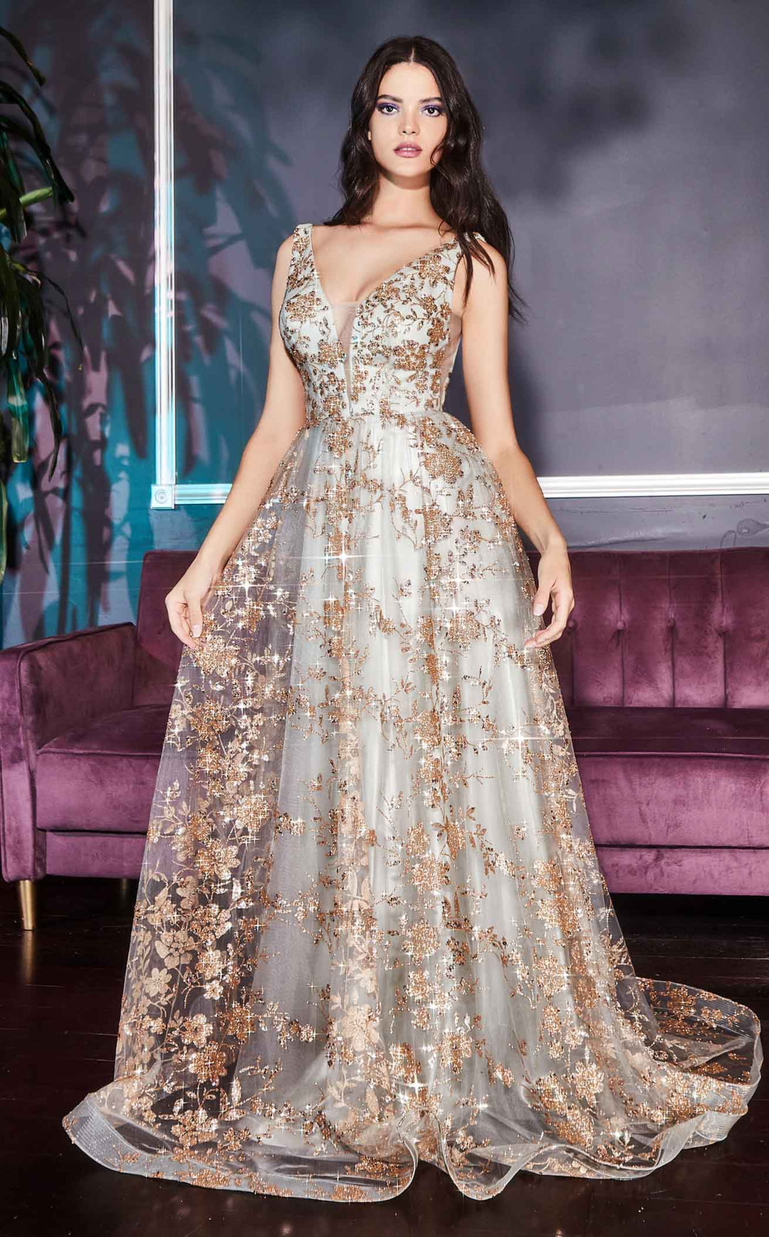 Cinderella Divine CB068 Gold-Sage