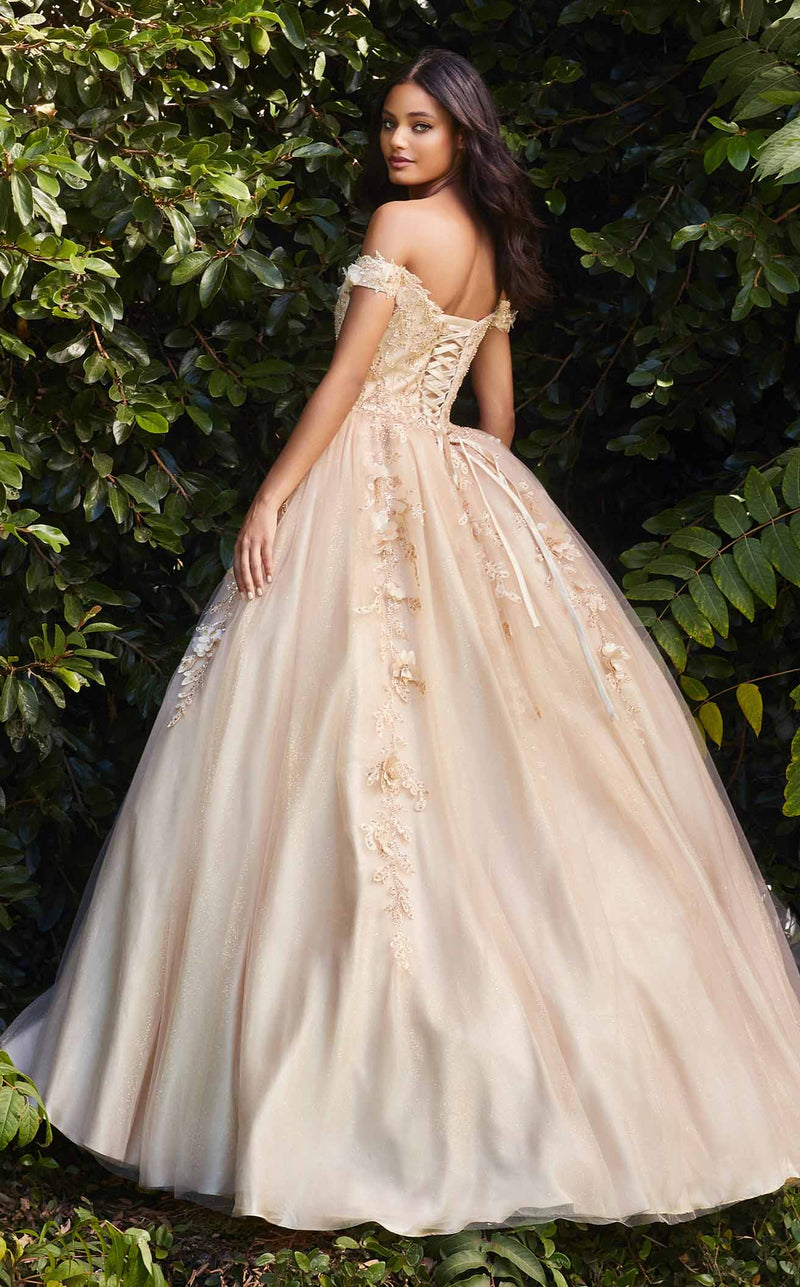 cinderella divine champagne dress Cinderella Divine CM320 Dress Sale