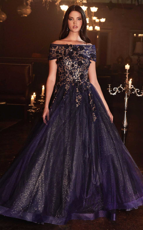 Cinderella Divine CD955 Navy/Gold