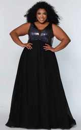 Sydneys Closet CE2205 Multi Black