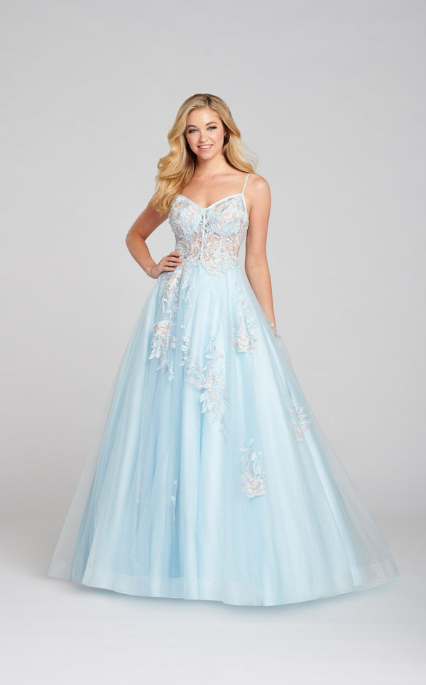 Colette CL12123 Sky Blue Multi