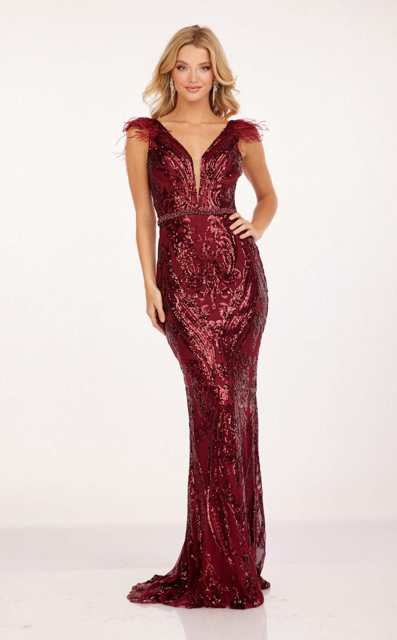 Cecilia Couture 2206 Burgundy