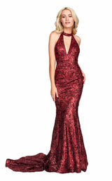 Clarisse 3721 Wine/Nude