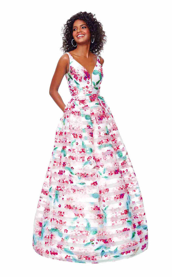 Clarisse 3800 Pink Print