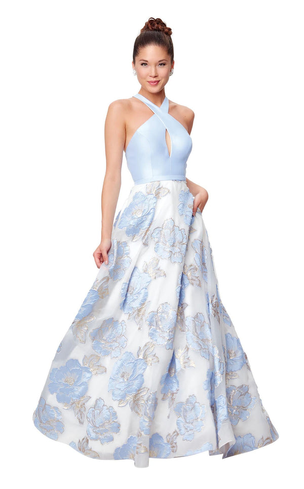 Clarisse 3873 Lilac-Print