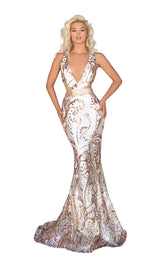 Clarisse 800209 Rose-Gold-Ivory