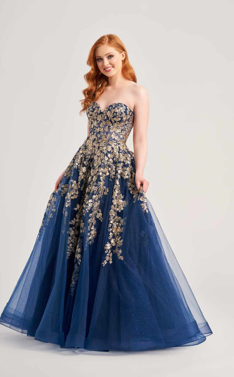 Colette CL5136 Navy/Gold