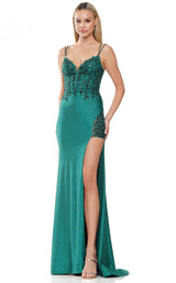 Colors Dress 3095 Deep Green