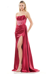 Colors Dress 3102 Wine