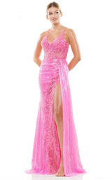 Colors Dress 3110 Hot Pink