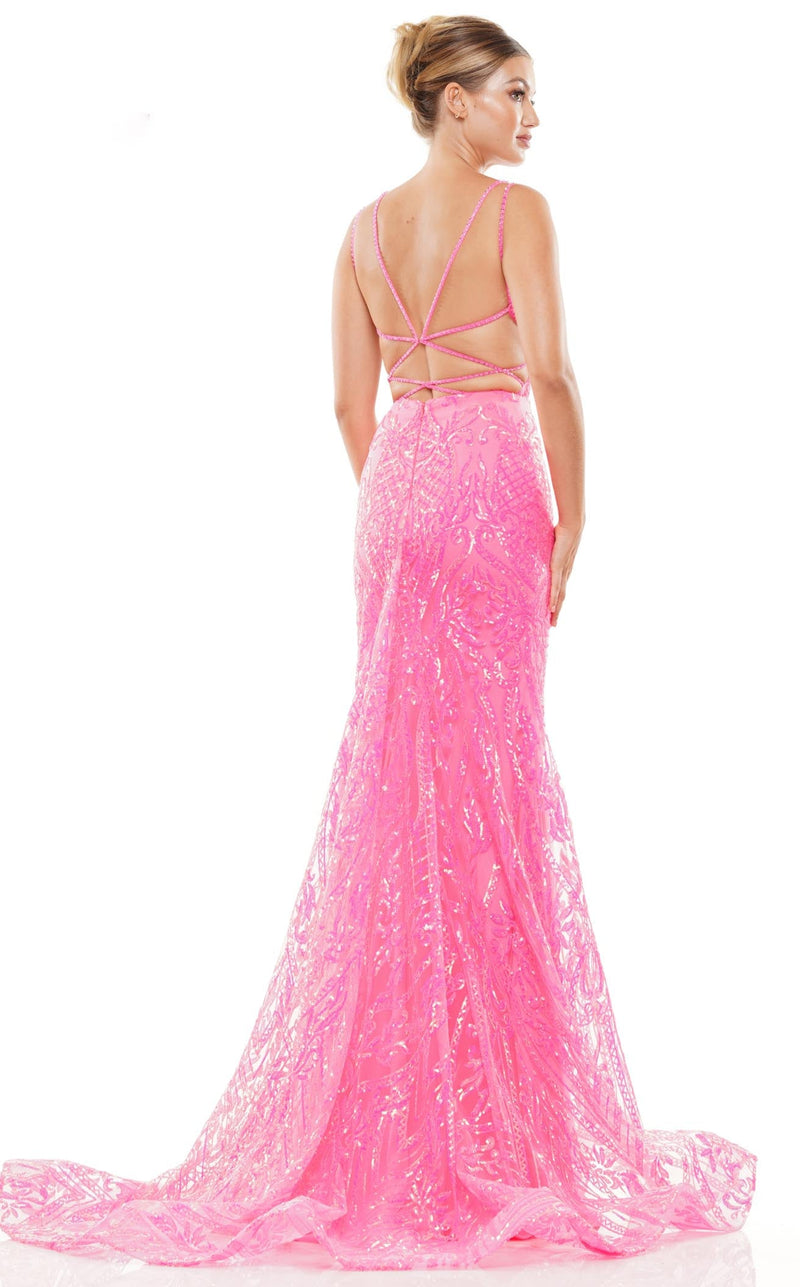 Colors Dress 3117 Hot Pink