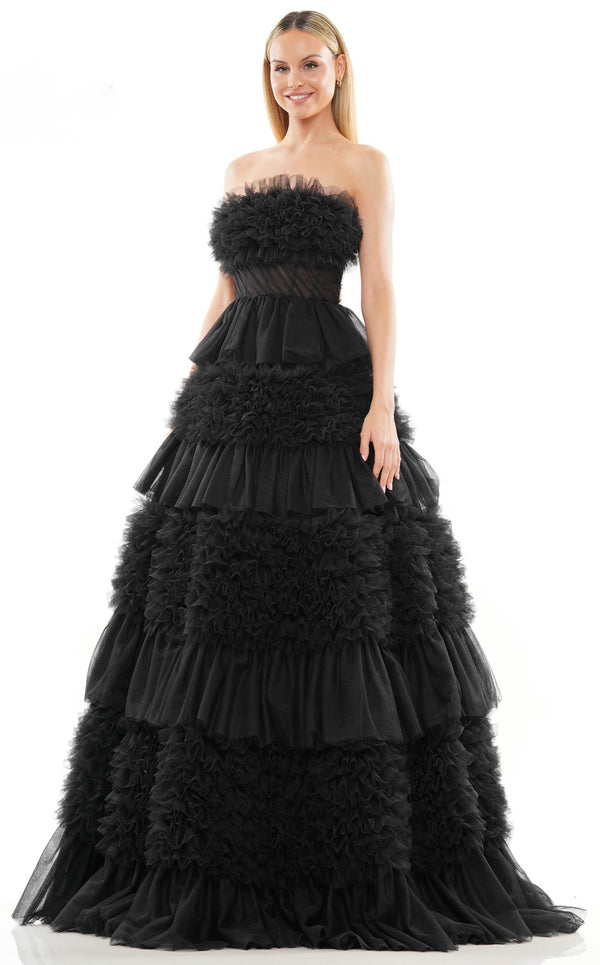 Colors Dress 3185 Black