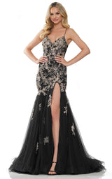 Colors Dress 3198 Black/Gold