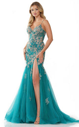 Colors Dress 3198 Green-Gold