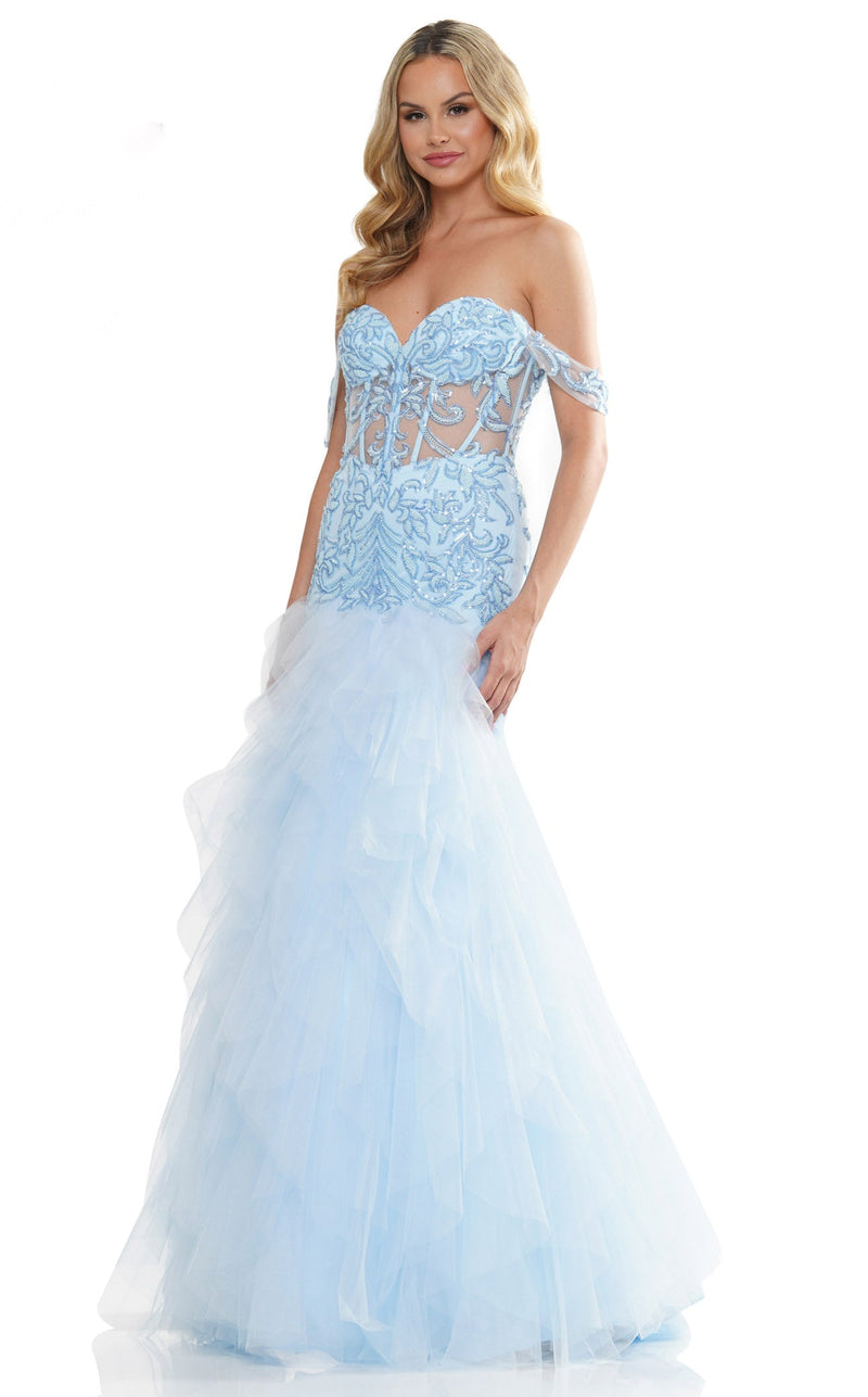 Colors Dress 3199 Light Blue