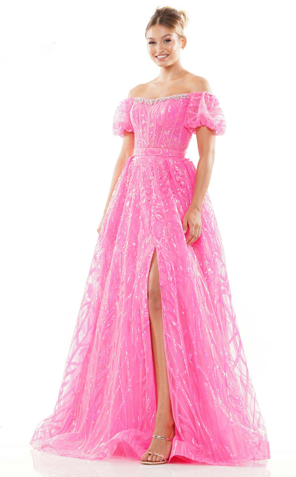 Colors Dress 3232 Hot Pink