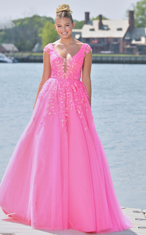 Colors Dress 3239 Hot Pink