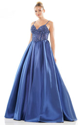 Colors Dress 3244 Blueberry