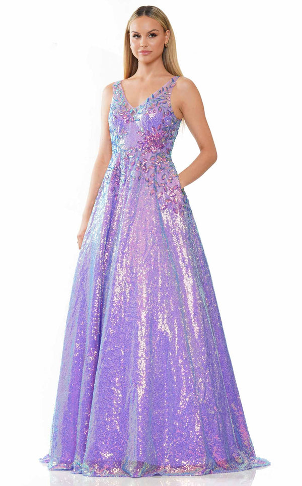 Colors Dress 3246 Lavender