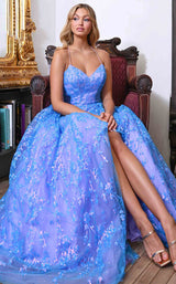 Colors Dress 3247 Blue-Lilac