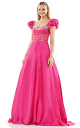 Colors Dress 3249 Hot Pink