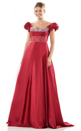 Colors Dress 3249 Wine
