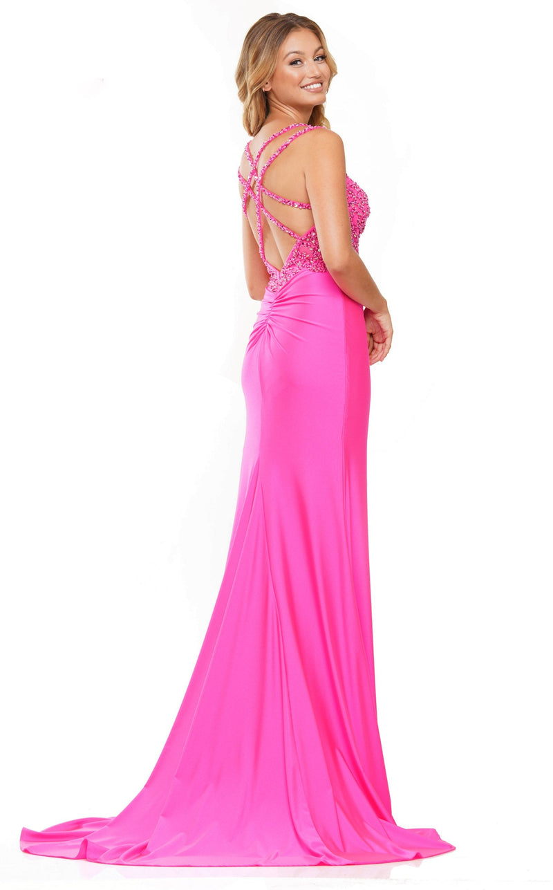 Colors Dress 3306 Hot Pink