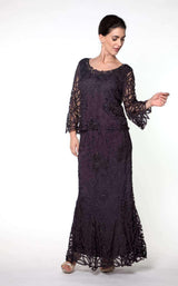 Soulmates D8785 Aubergine