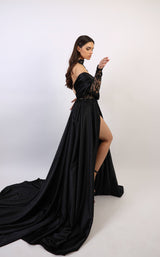 Chvmpayne Collection DL103 Dress Black