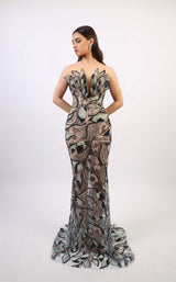 Chvmpayne Collection DL108 Dress Multi