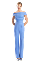 Alexander by Daymor 1751S23 Jumpsuit Periwinkle