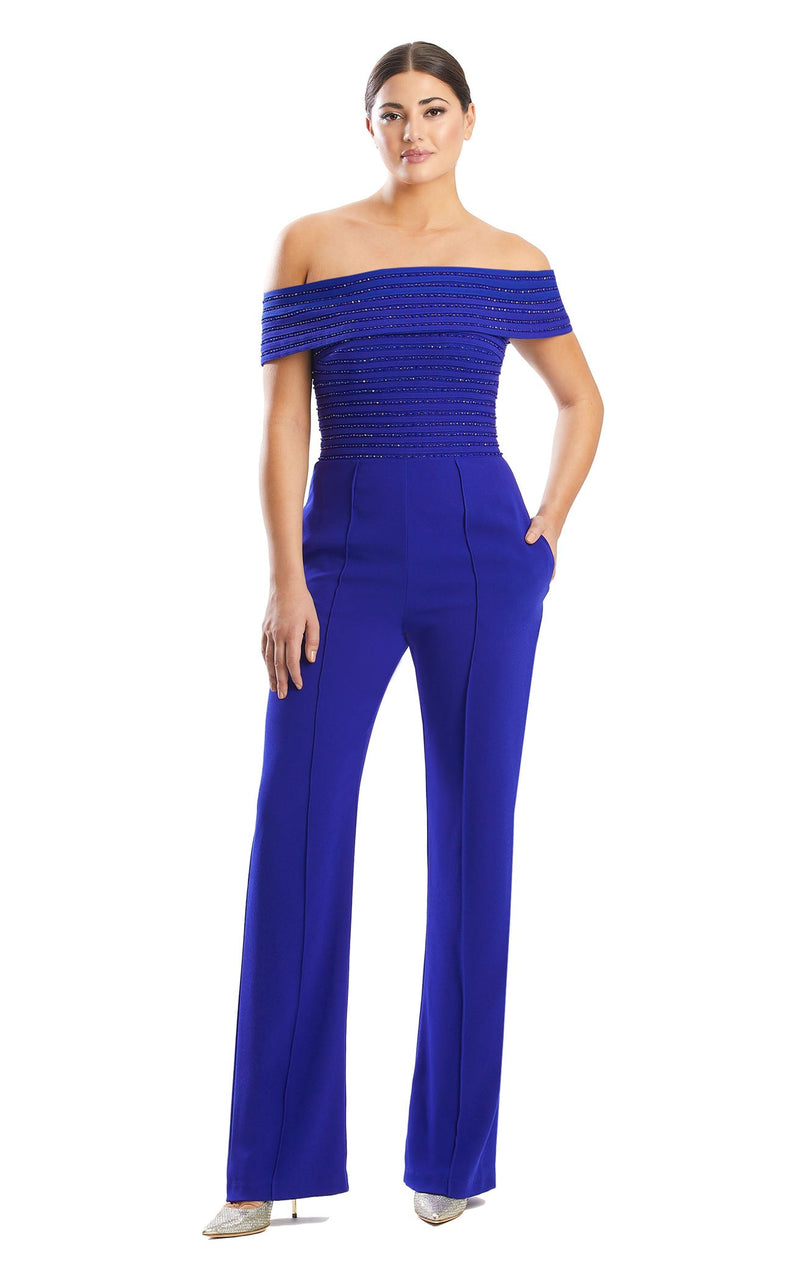 Alexander by Daymor 1751S23 Jumpsuit Sapphire