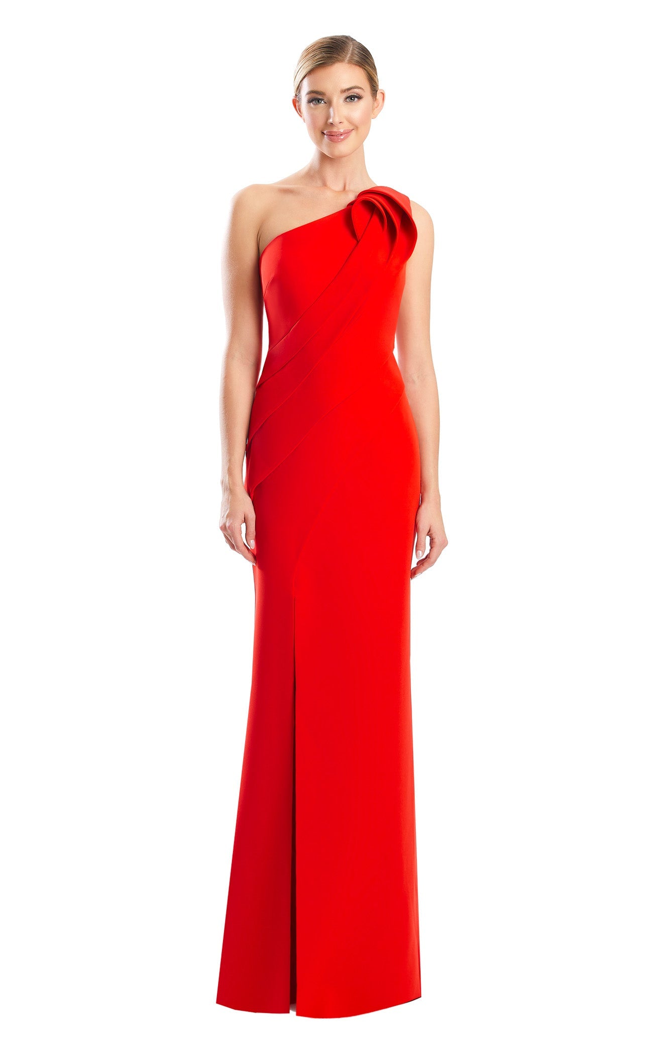 Apple red long dress 2025