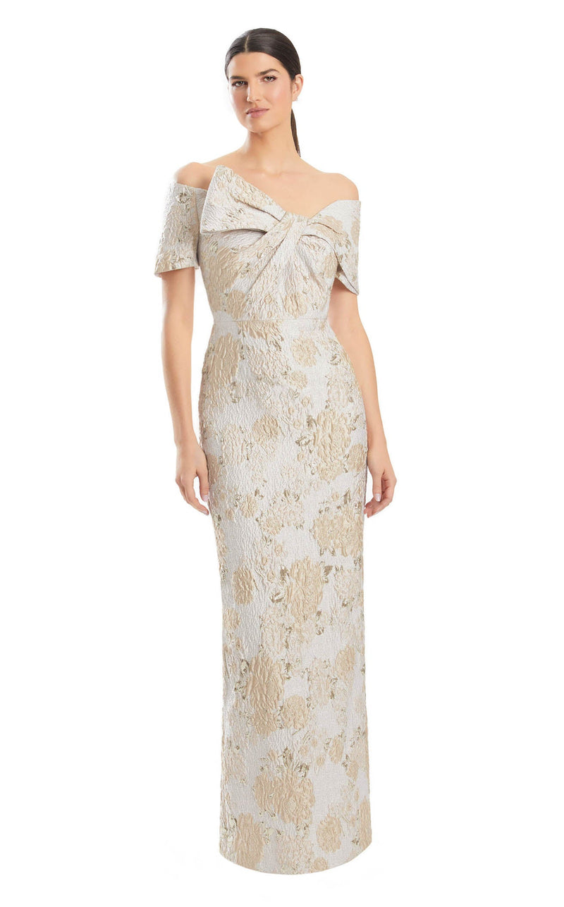 Alexander by Daymor 1955S24 Prom Dress - Blush/Gold | NewYorkDress Alexander by Daymor 1955S24 Prom Dress - Blush/Gold | NewYorkDress