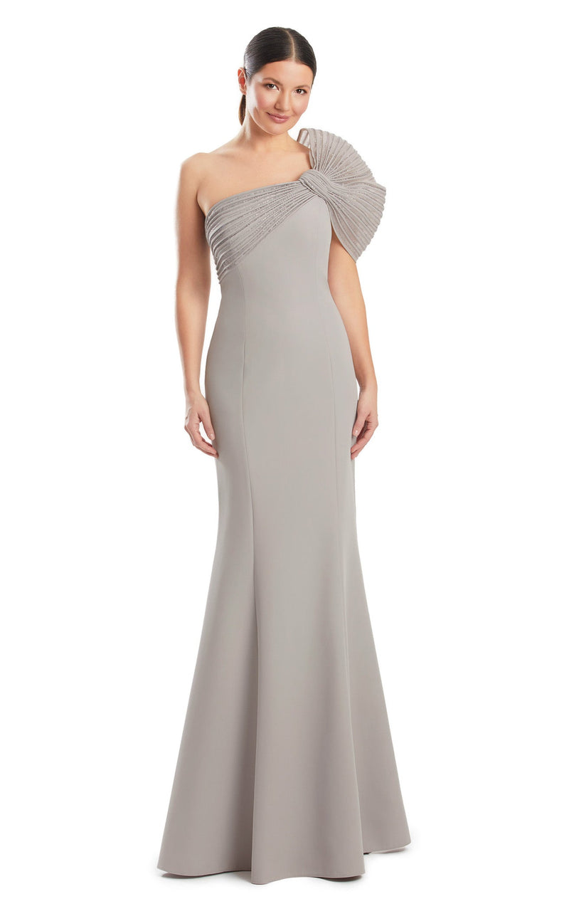 1964 evening dresses Alexander by Daymor 1964 Cap Sleeve Asymmetric Neck Dress