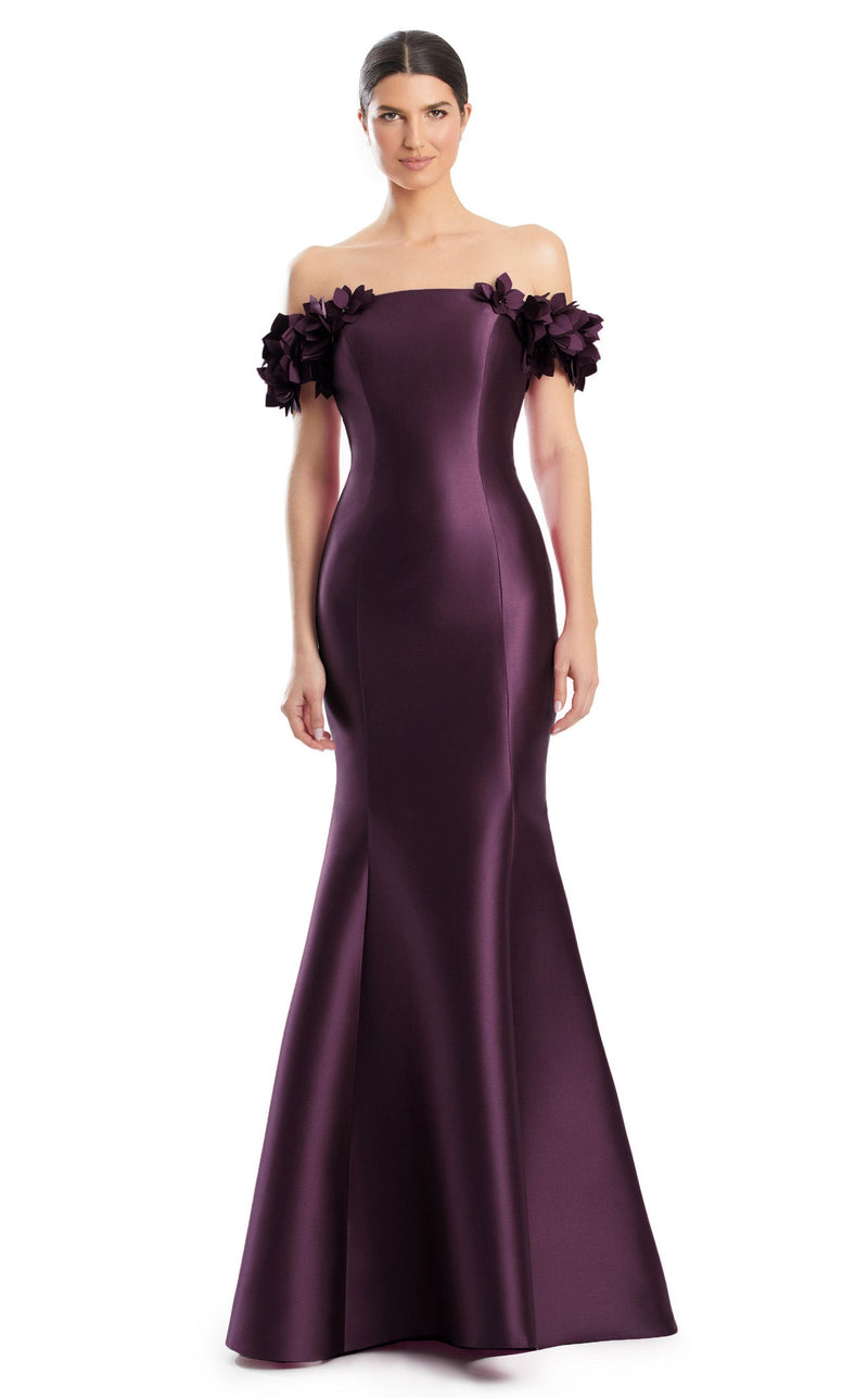 a new day purple dress A New Day Women's Crepe Short Sleeve Midi Dress