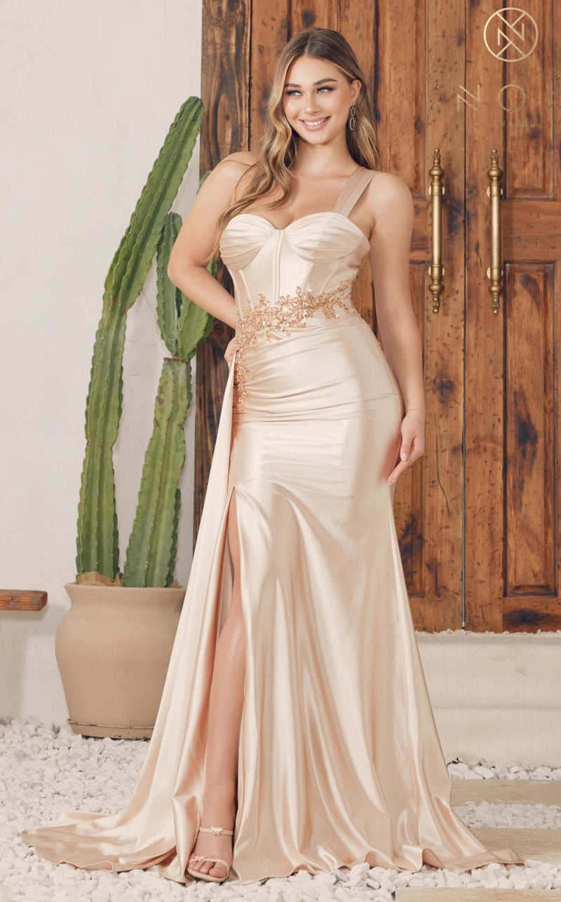 Nox Anabel E1239 Dress Champagne